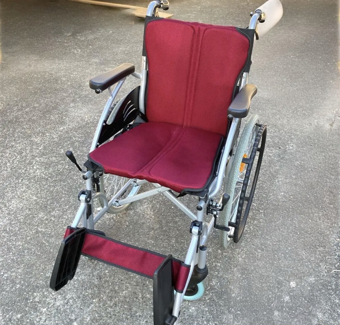 名古屋　中村区　ケアテックジャパン　自走式車椅子 ハピネス CA-10SU　リサイクルショップ　買取　シンプー