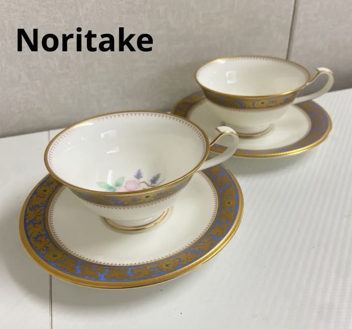 名古屋　清須　Noritake ノリタケ　カップ＆ソーサー　2客セット　リサイクルショップ　買取　シンプー