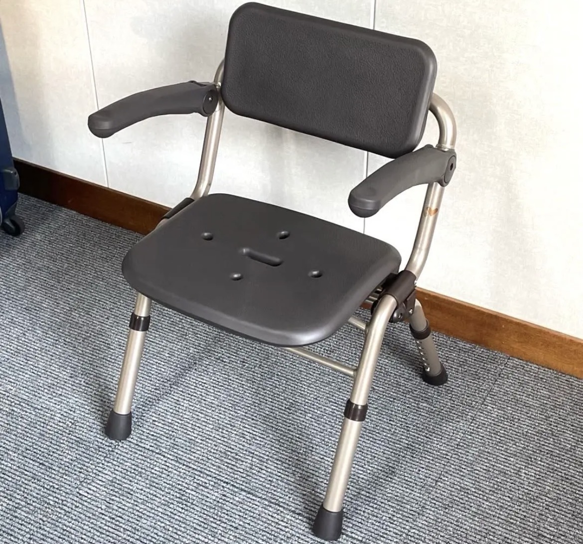 名古屋　西区　パナソニック　エイジフリー シャワーチェア 折りたたみ 介護用椅子 入浴用イス　リサイクルショップ　買取　シンプー