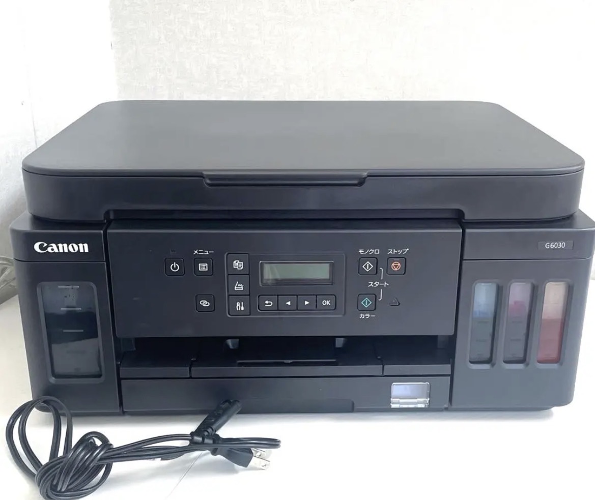 名古屋　中村区　Canon G6030 インクジェットプリンター 印刷枚数30枚 ギガタンク　リサイクルショップ　買取　シンプー